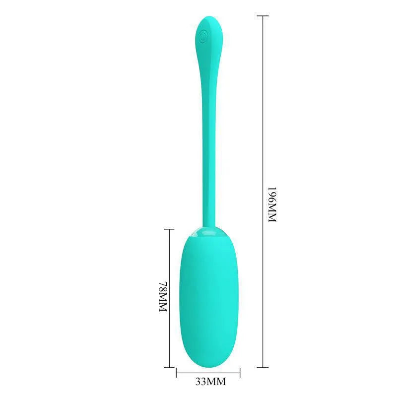 Œuf Vibrant Discret Vert Aqua