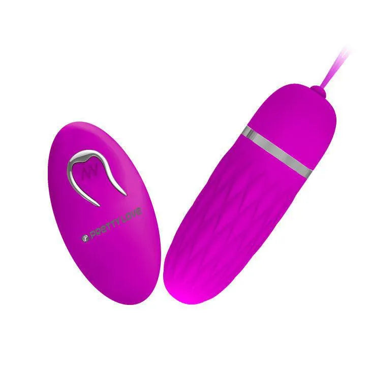Œuf Vibrant En Silicone Lilas Avec Télécommande