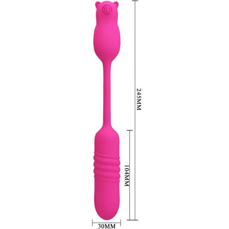 Œuf Vibrant En Silicone Rechargeable Usb