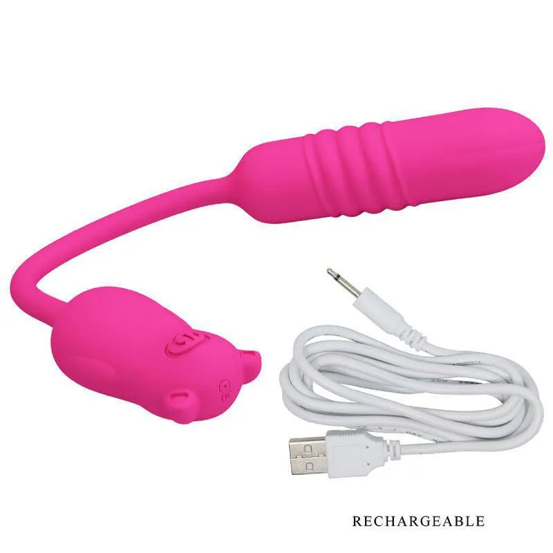 Œuf Vibrant En Silicone Rechargeable Usb