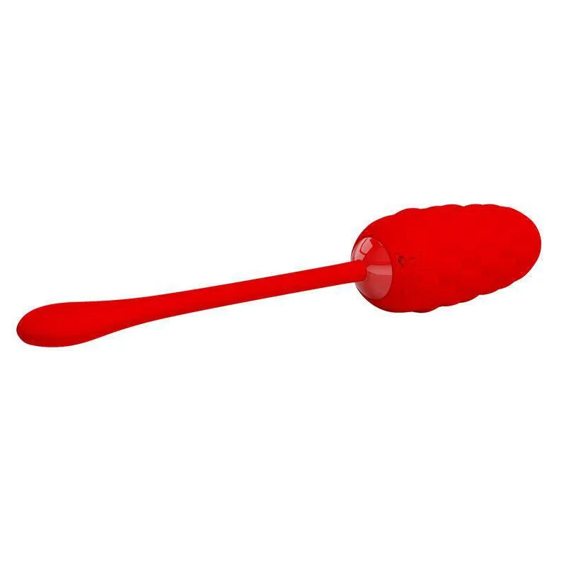Œuf Vibrant En Silicone Rouge Rechargeable