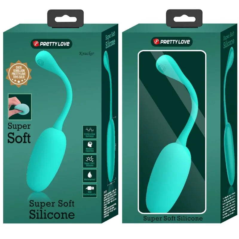 Œuf Vibrant En Silicone Vert Agua Rechargeable