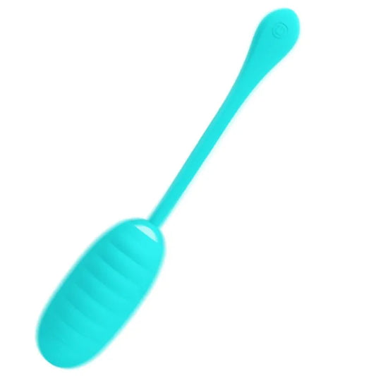 Œuf Vibrant En Silicone Vert Rechargeable