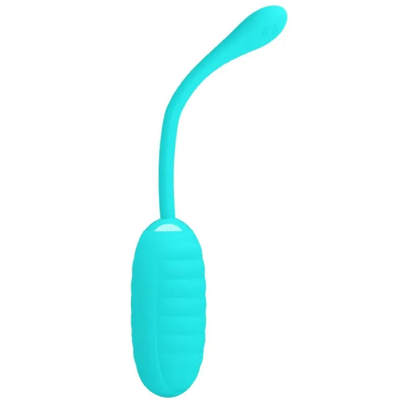 Œuf Vibrant En Silicone Vert Rechargeable