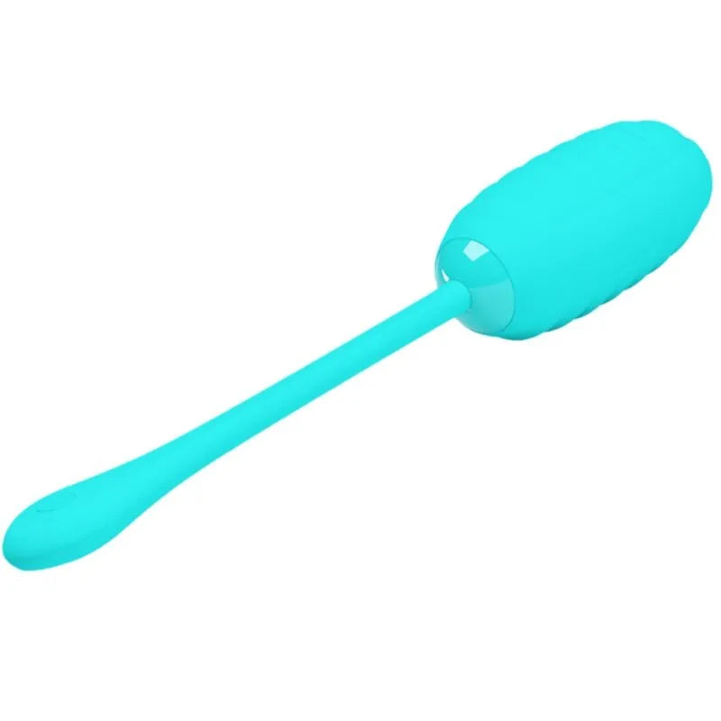 Œuf Vibrant En Silicone Vert Rechargeable