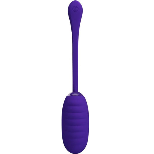 Œuf Vibrant En Silicone Violet Rechargeable
