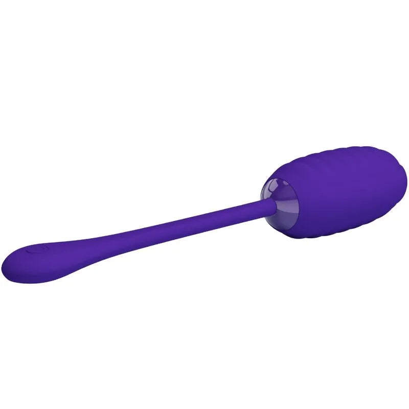 Œuf Vibrant En Silicone Violet Rechargeable