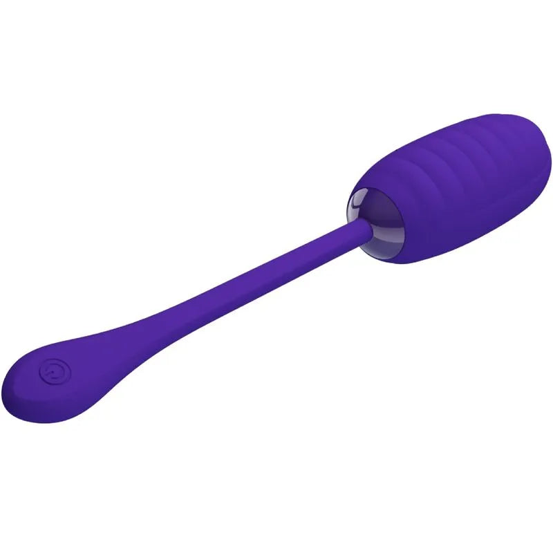 Œuf Vibrant En Silicone Violet Rechargeable