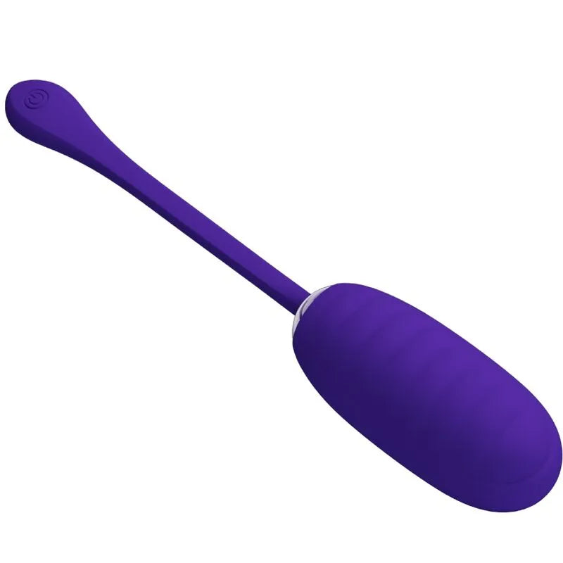 Œuf Vibrant En Silicone Violet Rechargeable