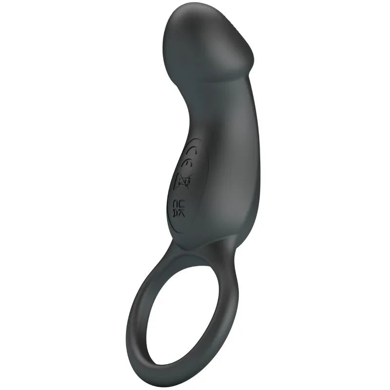 Œuf Vibrant Noir Télécommandé Silicone Discret