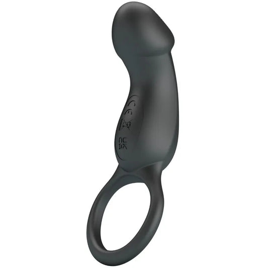 Œuf Vibrant Noir Télécommandé Silicone Discret