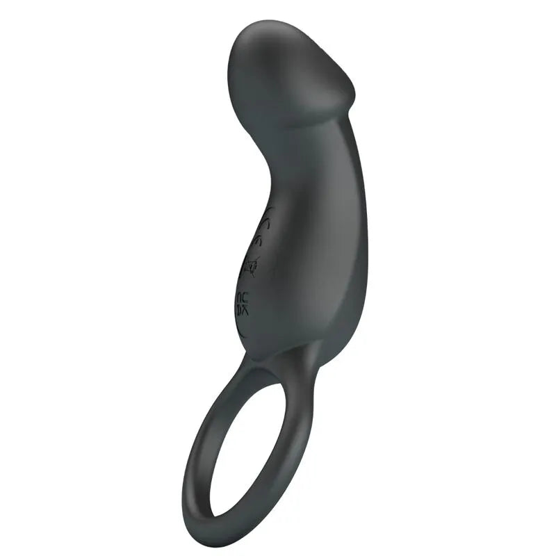 Œuf Vibrant Noir Télécommandé Silicone Discret