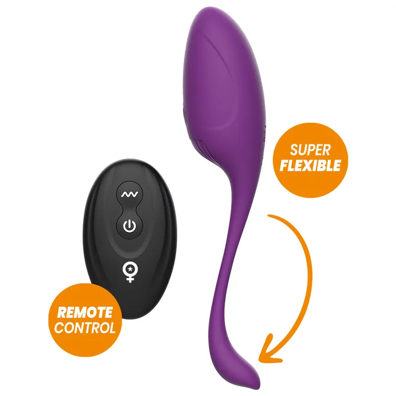 Œuf Vibrant Rechargeable En Silicone imprimé
