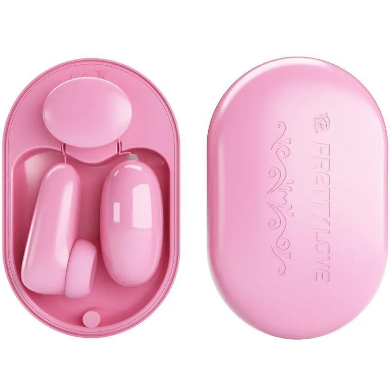 Œuf Vibrant Rechargeable Rose Avec Stimulateur De Tapotements