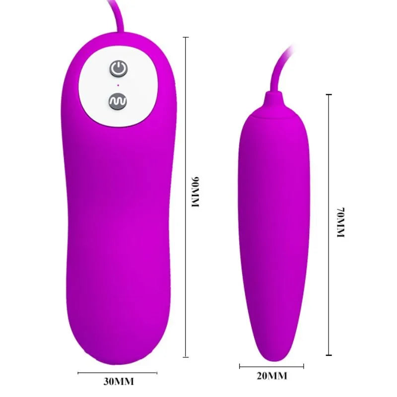 Œuf Vibrant Silicone Doux Puissant Clitoridien
