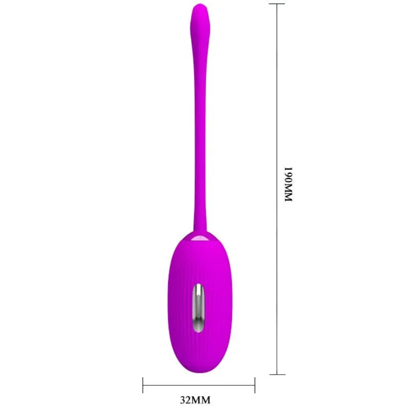 Œuf Vibrant Silicone Lilas Rechargeable
