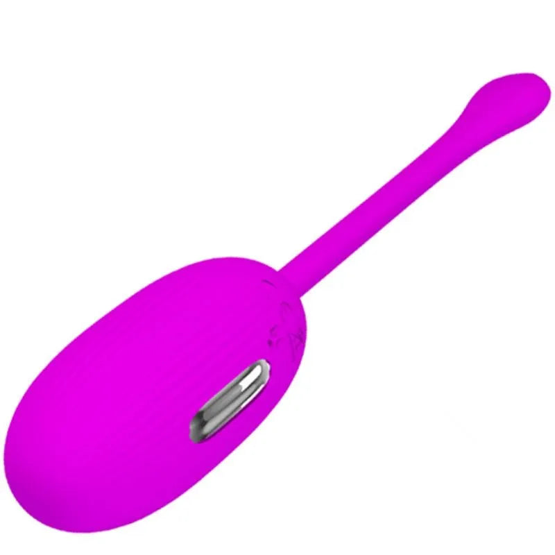 Œuf Vibrant Silicone Lilas Rechargeable
