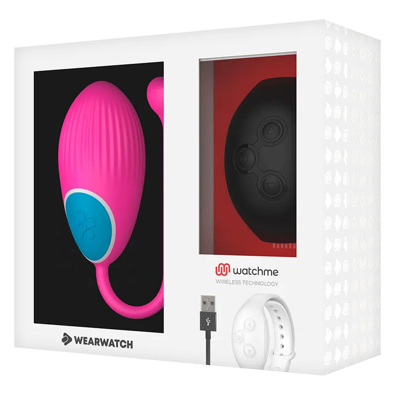 Œuf Vibrant Silicone Médical Télécommande Watchme