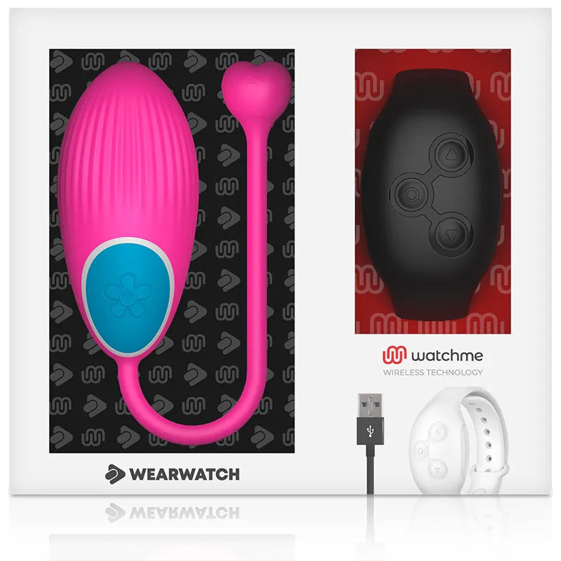 Œuf Vibrant Silicone Médical Télécommande Watchme