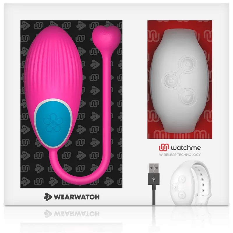 Œuf Vibrant Silicone Médical Télécommande Watchme