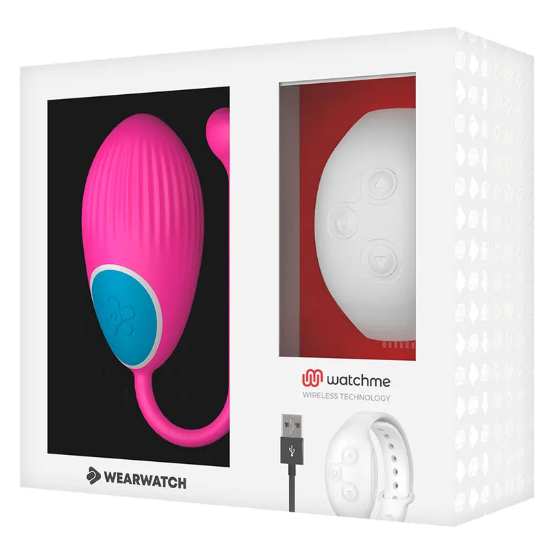 Œuf Vibrant Silicone Médical Télécommande Watchme