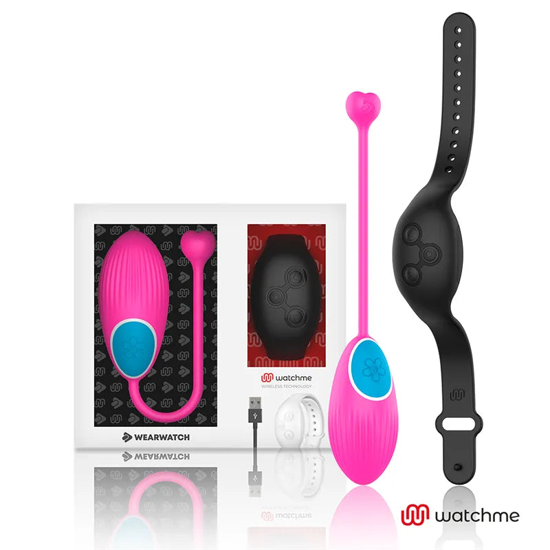 Œuf Vibrant Silicone Médical Télécommande Watchme