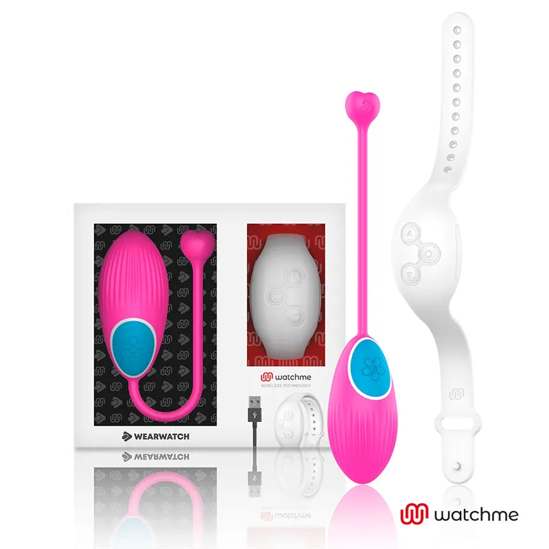 Œuf Vibrant Silicone Médical Télécommande Watchme