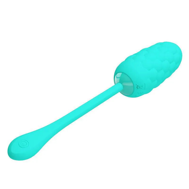 Œuf Vibrant Silicone Vert Aqua 12 Fonctions