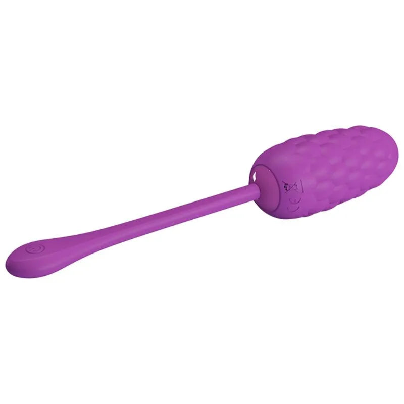 Œuf Vibrant Silicone Violet 12 Fonctions