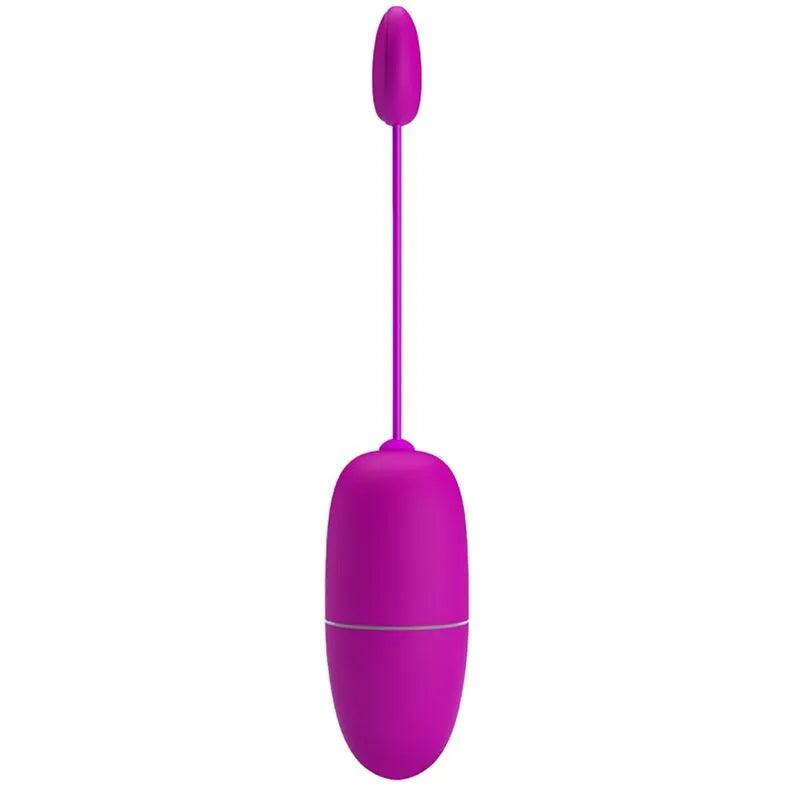Application Œuf Vibrant Silicone Violet Contrôle