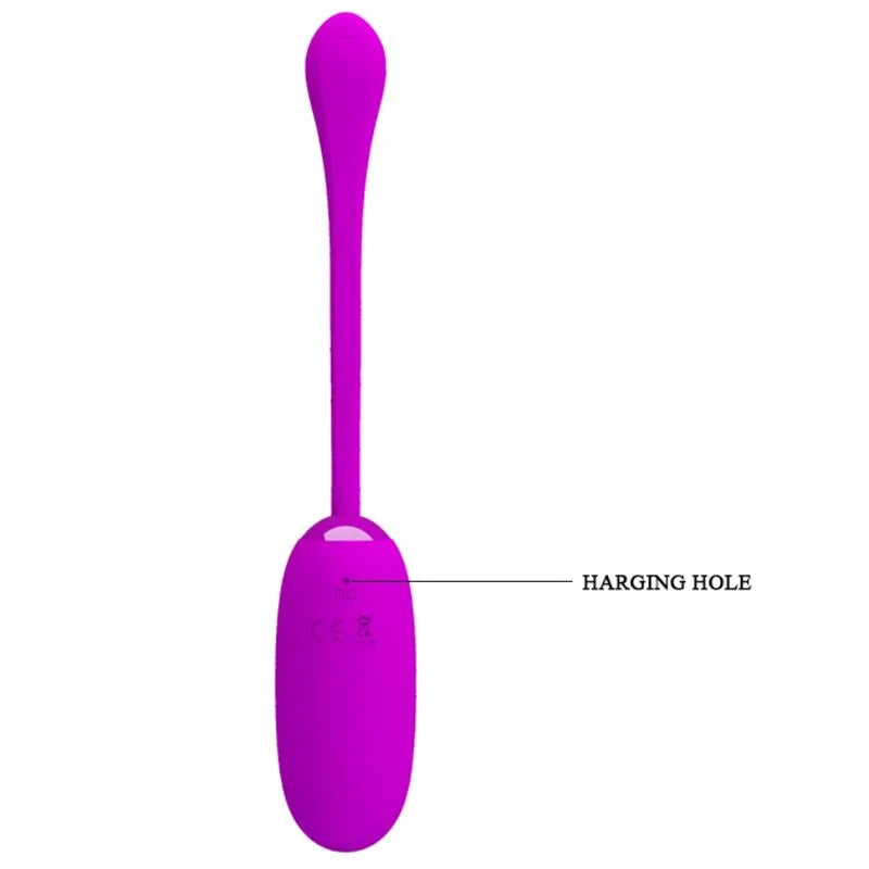 Œuf Vibrant Silicone Violet Rechargeable