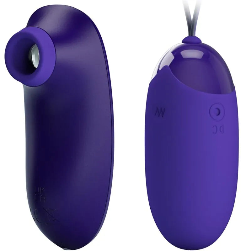Œuf Vibrant Silicone Violet Rechargeable