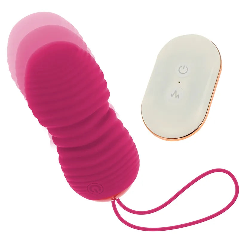 Œuf Vibrant Télécommandé En Silicone Hypoallergénique