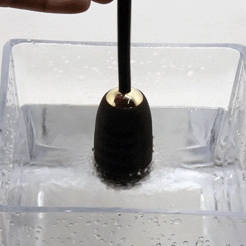 Œuf Vibrant Télécommandé Noir En Silicone