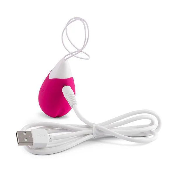 Œuf Vibrant Télécommandé Silicone Rechargeable