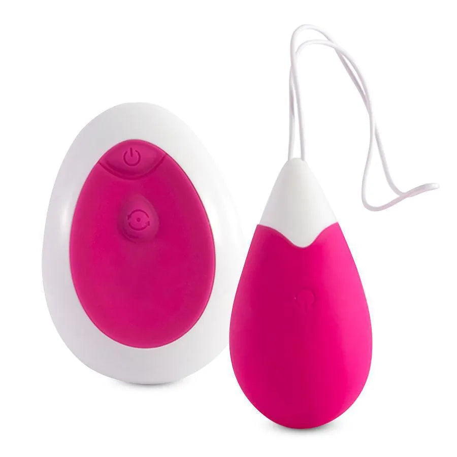 Œuf Vibrant Télécommandé Silicone Rechargeable