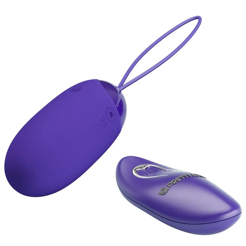 Œuf Vibrant Télécommandé Silicone Violet