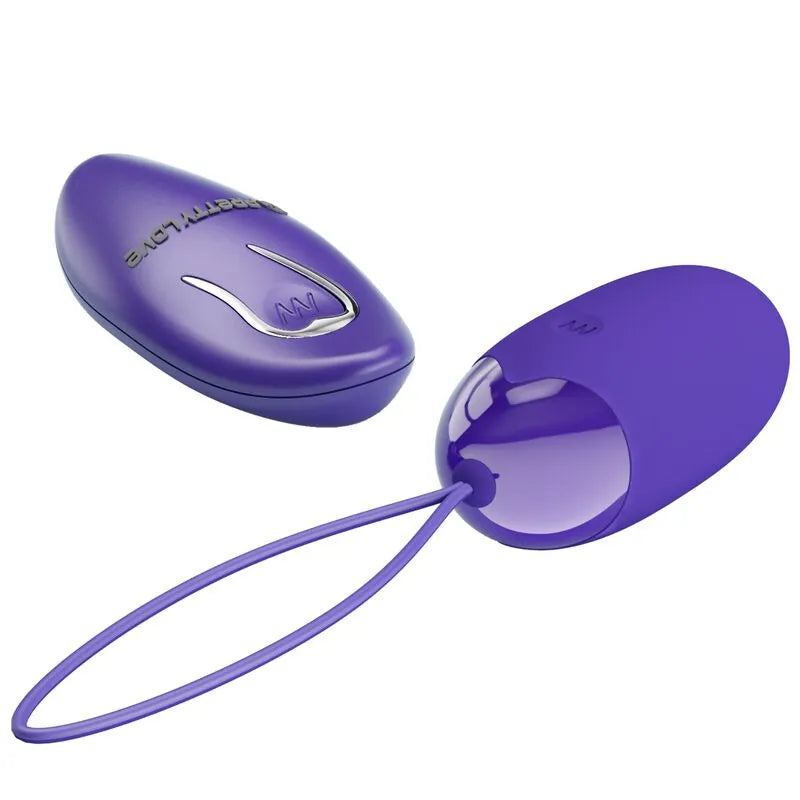Œuf Vibrant Télécommandé Silicone Violet