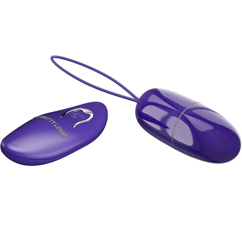 Œuf Vibrant Violet Télécommandé Silicone
