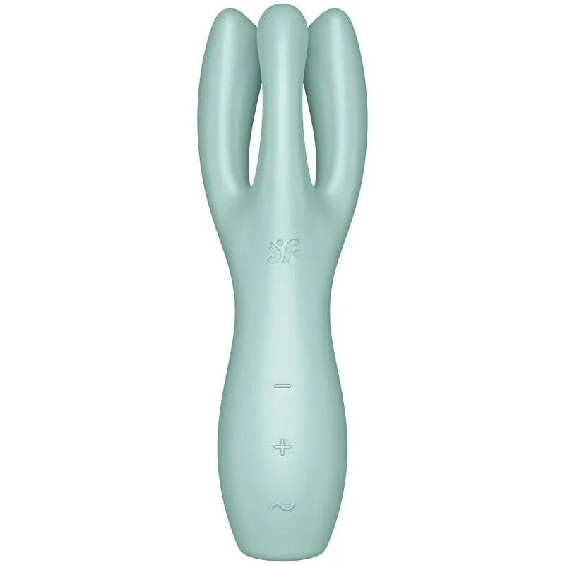 Vibrateur Clitoridien Silicone Médical Trois Moteurs