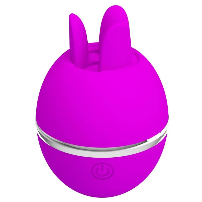 Vibromasseur Boule Pulsations Et Léchage Silicone