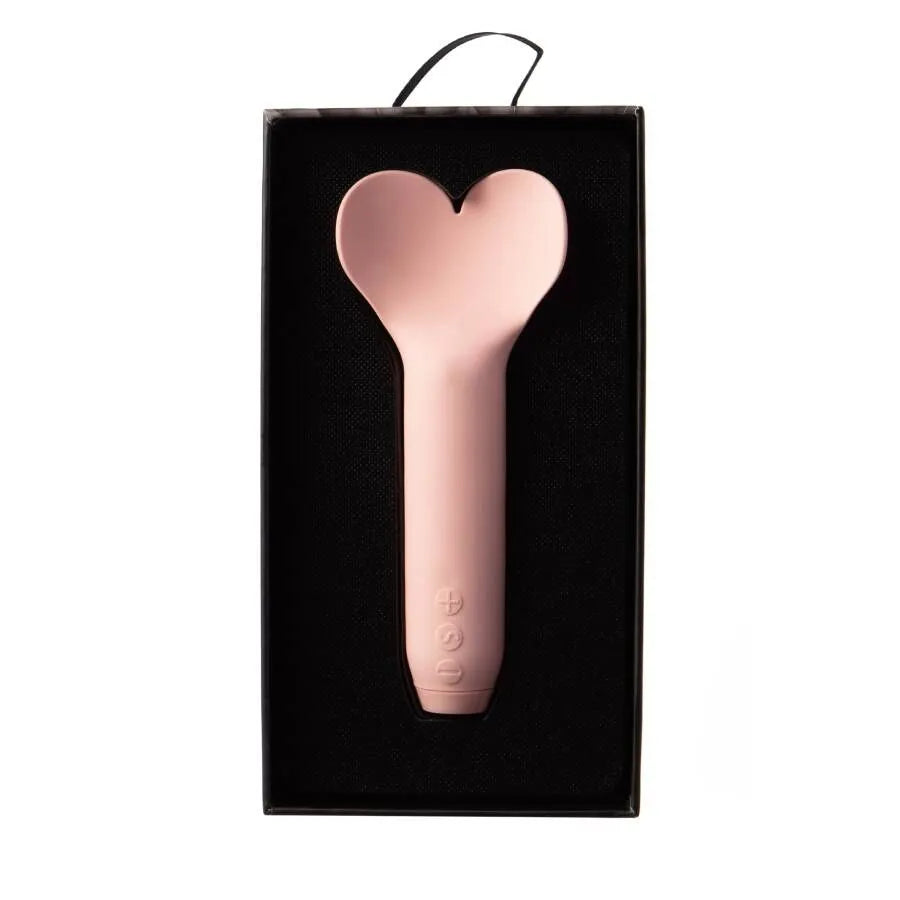 Vibromasseur Bullet Silicone Cœur Étanche Rechargeable