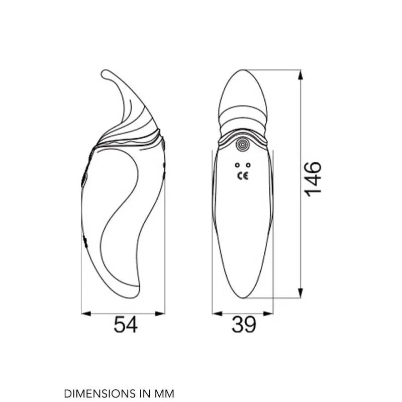 Vibromasseur Klitoridien Silikon Pulsewave Zalo