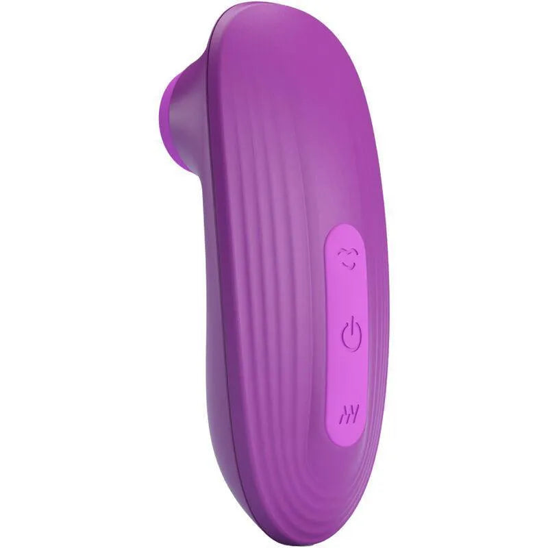 Vibromasseur Clitoridien Violet Silicone Rechargeable