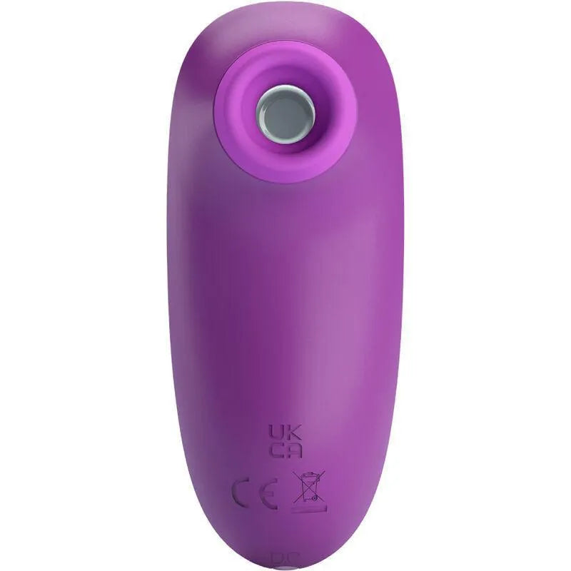 Vibromasseur Clitoridien Violet Silicone Rechargeable