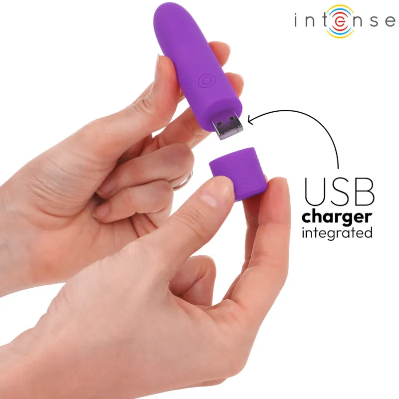 Vibromasseur Compact Silicone Puissant Intense