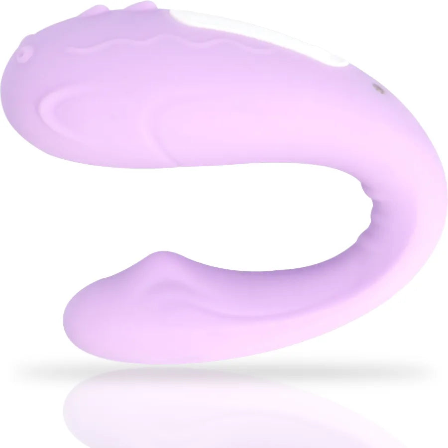 Vibromasseur Couple Silicone Étanche Télécommande