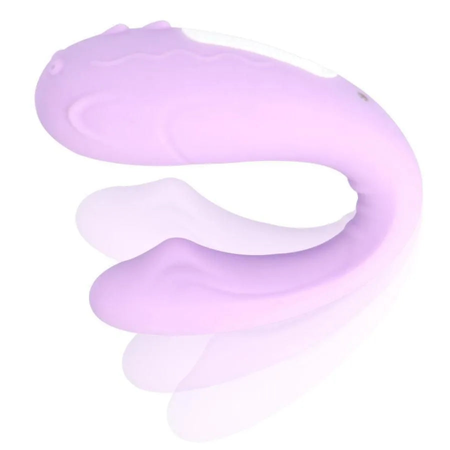 Vibromasseur Couple Silicone Étanche Télécommande