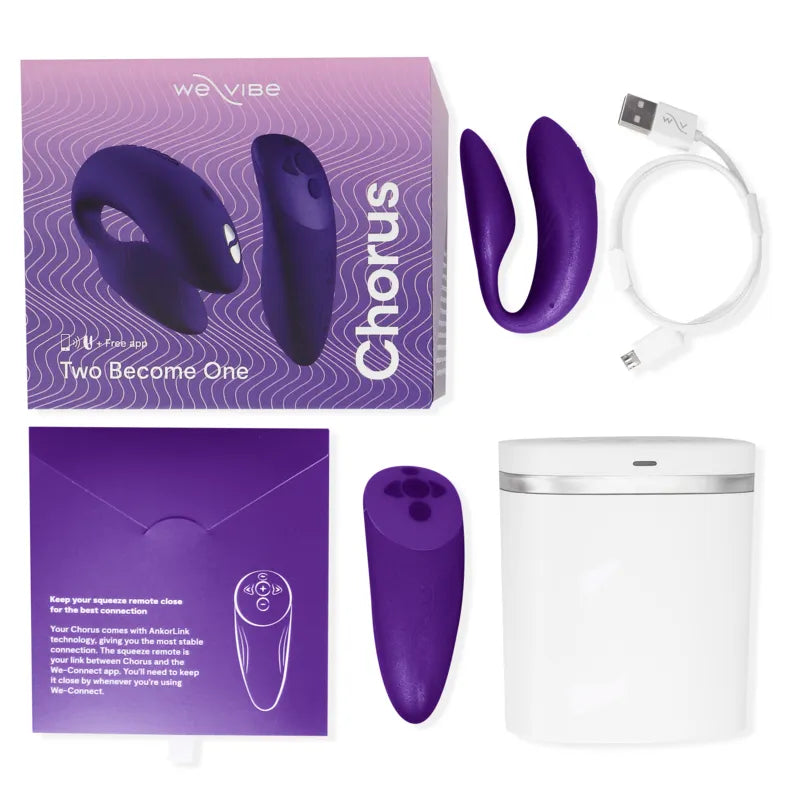 Vibromasseur-Paar We-Vibe Chorus verstellbar