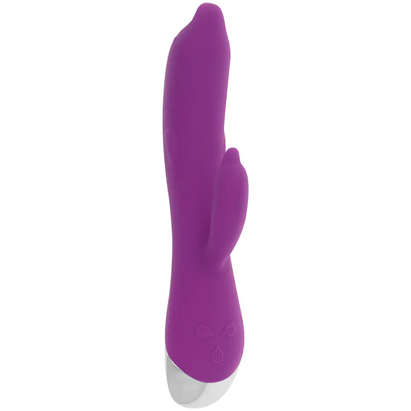 Vibromasseur Dauphin Silicone Rechargeable Lilas